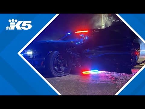 Thurston County sheriff hit by impaired driver