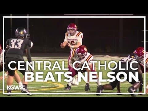 Central Catholic stops Nelson in Your Game of the Week| Friday Night Football