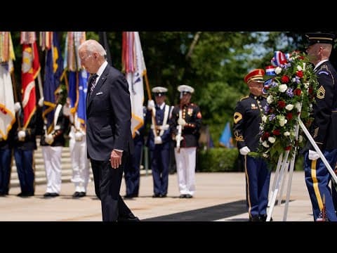 President Joe Biden Memorial Day remarks at Arlington National Cemetery