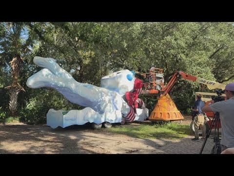 Mr. Bingle returns at City Park for the holidays in New Orleans