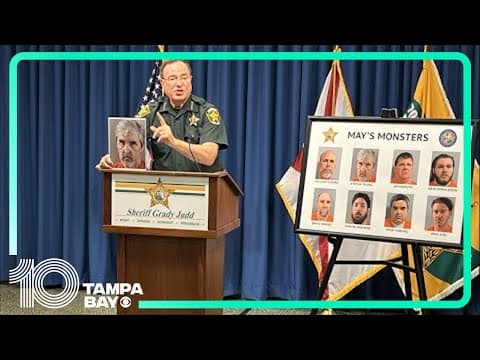 Polk Sheriff Judd: 8 arrested, including Disney worker, in child porn investigation