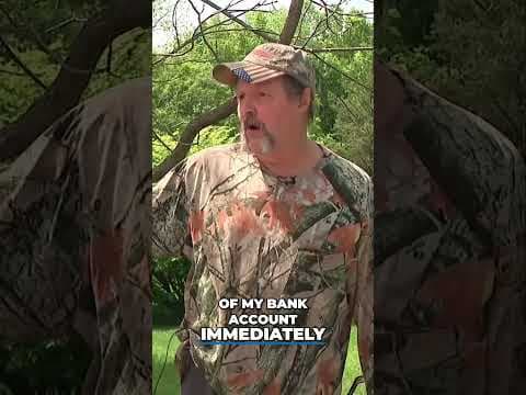 Scammer at your door: One man's warning after being scammed out of thousands of dollars #shorts