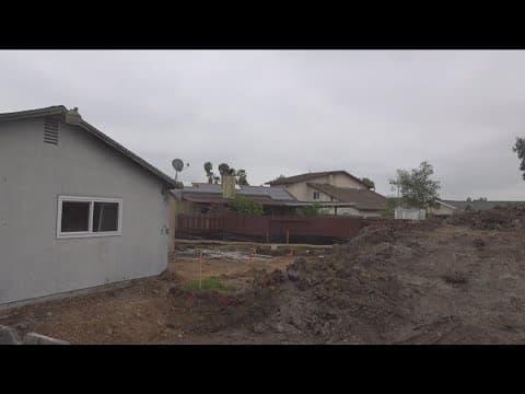 Mira Mesa neighbors concerned about construction on two-story ADU's in a backyard