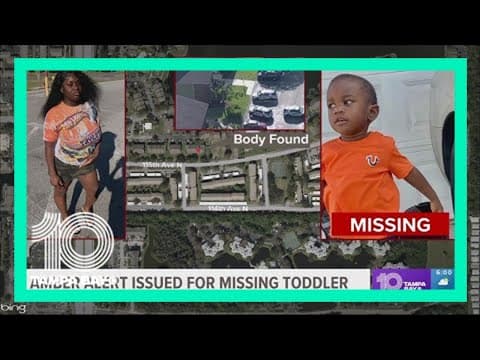 AMBER Alert issued for 2-year-old still missing in St. Petersburg