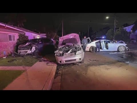 Linda Vista neighbors calling for speed calming measures after hit-and-run crash leaves path of dest