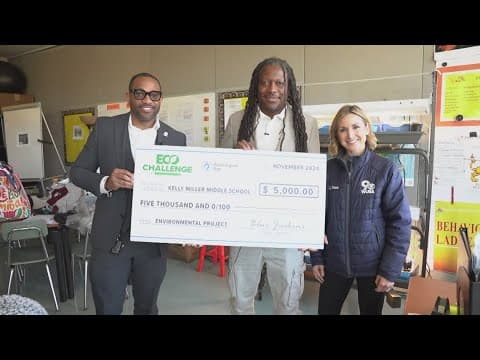 Congratulations Kelly Miller Middle School | Eco Challenge winners