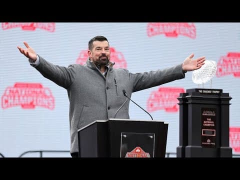 'Something special is about to happen': Ohio State head coach Ryan Day talks about playoff run
