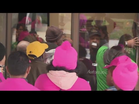 Tensions flare as restaurant workers are divided over how they should be paid