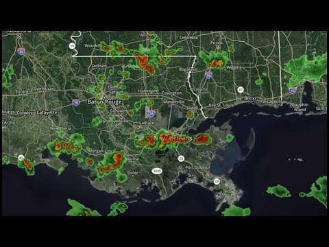 Live: Flash Flood Warning issued for metro New Orleans through 4:30 p.m.