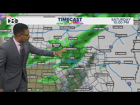 DFW Weather: Rainy Easter weekend? Here's when storm chances increase