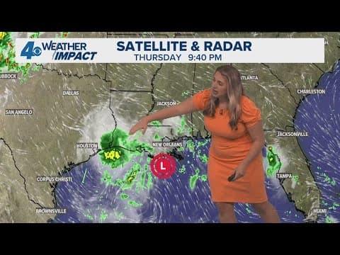New Orleans Weather: Passing rain and storms Friday and Saturday