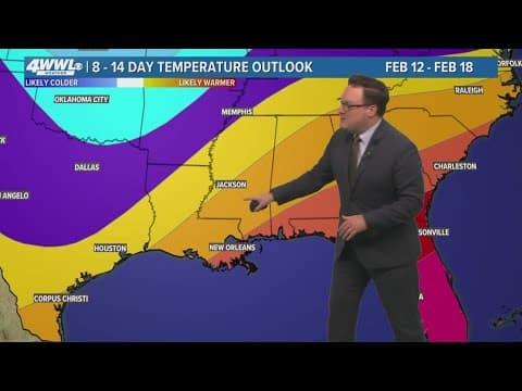 New Orleans Weather: Remaining Spring-like into the weekend