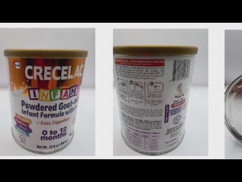 Crecelac and Farmalac infant formula recalled