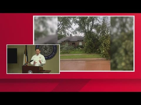 Dallas County disaster declared after severe storms: Full news conference