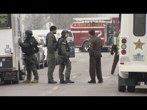 Two deputies hit by gunfire, suspect remains inside home in Winsted