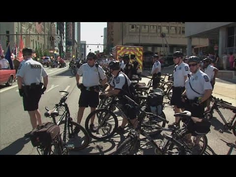 Event organizers prepare for the 2024 Columbus Pride Parade