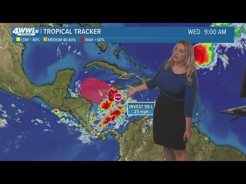 Wednesday 12 PM Tropical Update: Tropical system set to form in the Caribbean this week
