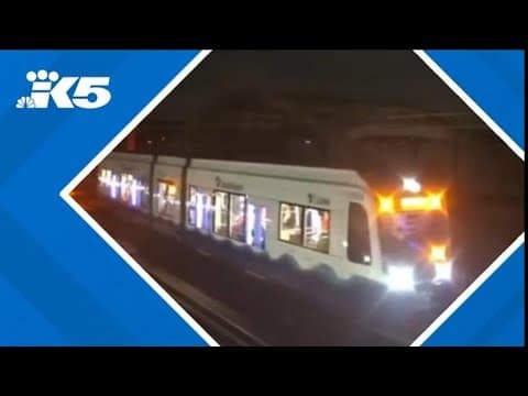 Sound Transit tests new light rail path across I-90 floating bridge