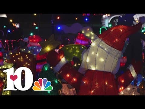 Knox County is looking festive and bright during the holiday season