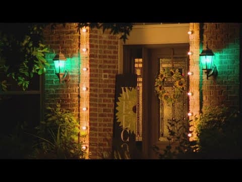 Christmas for Lorie: Carmel neighborhood lights up August