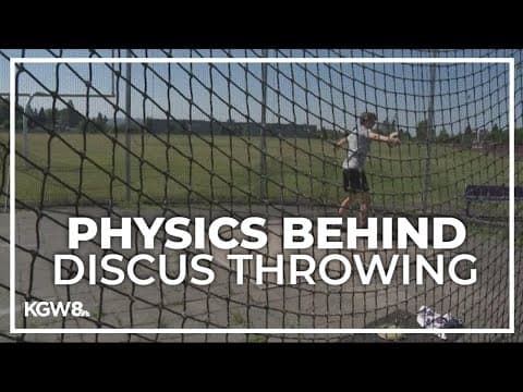 The physics behind discus throwing at the Paris Olympics