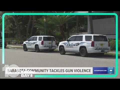 Sarasota police look to work with community in hopes to end gun violence crimes