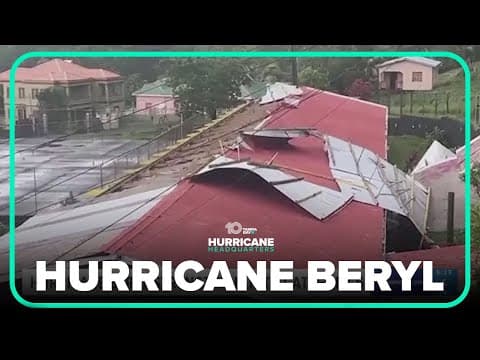 Hurricane Beryl ravages Windward Islands before strengthening into Category 5 storm