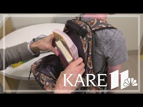 How to tell if your kids' backpack is too heavy