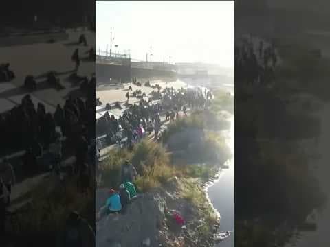 Hundreds of migrants look to cross U.S.-Mexico border near San Diego as Title 42 set to expire