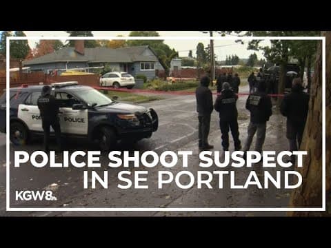 Police shoot man in SE Portland after he allegedly set a car on fire