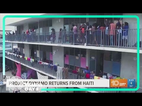 Project DYNAMO returns from operation in Haiti