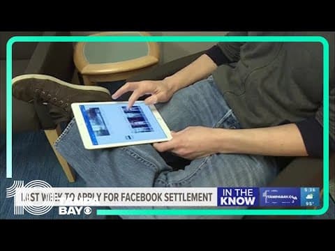 You have until Friday to claim part of a $725 million settlement from Facebook