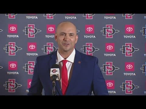 Torrey Pines High School alumnus introduced as new SDSU baseball coach