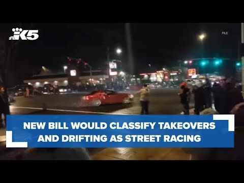 Washington bill aims to classify drifting as illegal street racing