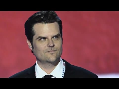 President-elect Trump's team defends choice of Matt Gaetz as AG