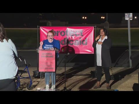 24-hour rally protesting Medicaid cuts