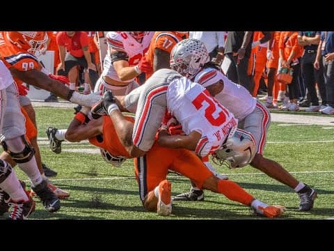 Postgame interviews | Ohio State vs. Illinois