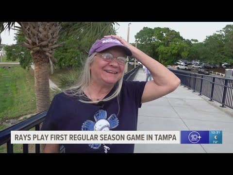 'You can't beat the weather': Rays fans say Steinbrenner Field is a fresh change of scenery