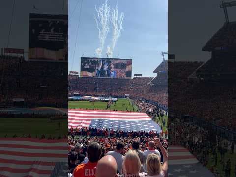 Broncos game vs. Raiders has F-35A military flyover