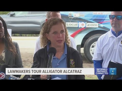 Lawmakers visited Alligator Alcatraz. Some say it left them with more questions