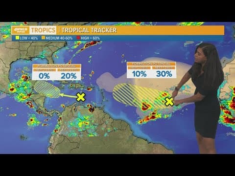 Eye on Tropics: Watching Caribbean for development into next week
