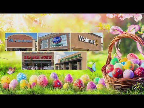 Here are the stores that are open and closed on Easter Sunday 2024