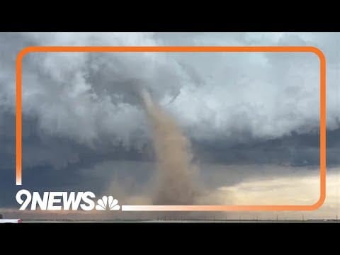 Tornado in Bennett, Colorado