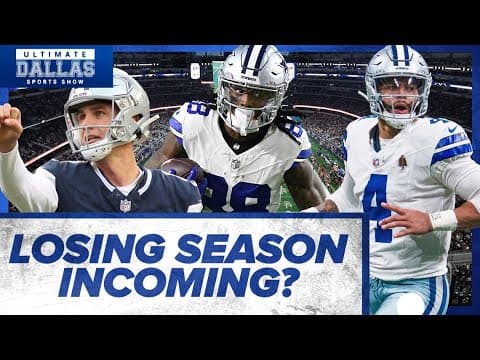 More likely the Cowboys have a winning or losing season this year? | Ultimate Dallas Sports Show