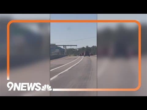 New video shows plane nearly land on highway, crash in Douglas County