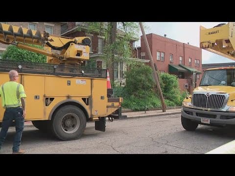 Thousands left without power as strong storms move through central Ohio