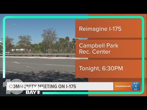 Community meeting on I-175