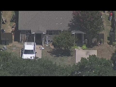 A North Texas deputy was shot three times while serving a warrant