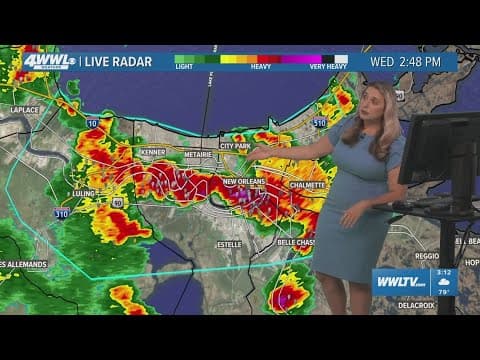 Live: WWL Coverage on Louisiana Rain & Thunderstorms | June 11, 2025