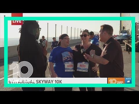 Skyway 10K walkers call bridge summit 'breathtaking'